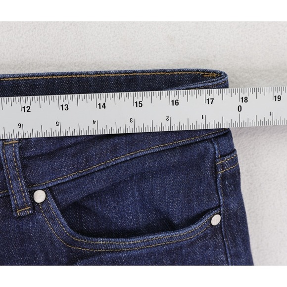 Peter Millar Jeans Mens 35x30 Blue Crown Crafted Vintage Washed 5 Pocket Denim - Picture 10 of 14